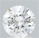 Del inventario de diamantes de laboratorio, 1.70 quilates, Redondo , Color E, claridad VS1 y certificado IGI