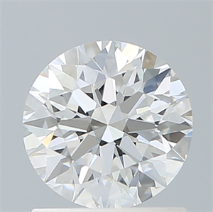 Picture of Lab Created Diamond 1.05 Carats, Round with Excellent Cut, D Color, VVS1 Clarity and Certified by IGI