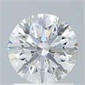 Del inventario de diamantes de laboratorio, 1.31 quilates, Redondo , Color E, claridad VVS2 y certificado IGI