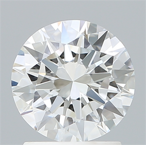 Picture of Lab Created Diamond 1.18 Carats, Round with Ideal Cut, D Color, VVS1 Clarity and Certified by IGI
