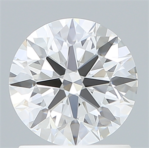 Picture of Lab Created Diamond 1.18 Carats, Round with Ideal Cut, D Color, VVS1 Clarity and Certified by IGI