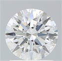 Lab Created Diamond 1.31 Carats, Round with Ideal Cut, D Color, VVS2 Clarity and Certified by IGI