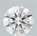 Del inventario de diamantes de laboratorio, 4.32 quilates, Redondo , Color G, claridad VVS2 y certificado IGI