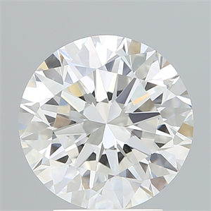 Picture of Lab Created Diamond 3.25 Carats, Round with Excellent Cut, E Color, VVS2 Clarity and Certified by IGI