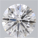 Del inventario de diamantes de laboratorio, 1.23 quilates, Redondo , Color D, claridad VVS2 y certificado IGI