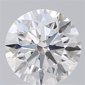 Picture of Lab Created Diamond 1.20 Carats, Round with Excellent Cut, D Color, VVS2 Clarity and Certified by IGI