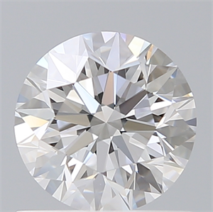 Picture of Lab Created Diamond 0.90 Carats, Round with Excellent Cut, D Color, VVS2 Clarity and Certified by IGI