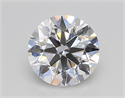 Del inventario de diamantes de laboratorio, 1.01 quilates, Redondo , Color E, claridad VVS2 y certificado GIA