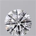 Lab Created Diamond 1.02 Carats, Round with Excellent Cut, E Color, VVS2 Clarity and Certified by GIA