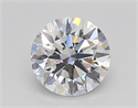 Del inventario de diamantes de laboratorio, 1.02 quilates, Redondo , Color E, claridad VVS2 y certificado GIA