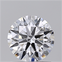 Del inventario de diamantes de laboratorio, 1.02 quilates, Redondo , Color D, claridad VVS2 y certificado GIA