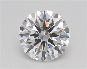 Picture of Lab Created Diamond 1.02 Carats, Round with Excellent Cut, E Color, VVS1 Clarity and Certified by GIA