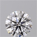 Del inventario de diamantes de laboratorio, 1.01 quilates, Redondo , Color E, claridad VVS2 y certificado GIA