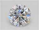 Del inventario de diamantes de laboratorio, 1.02 quilates, Redondo , Color E, claridad VS1 y certificado GIA