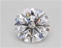 Del inventario de diamantes de laboratorio, 1.02 quilates, Redondo , Color E, claridad VS1 y certificado GIA