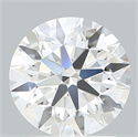 Del inventario de diamantes de laboratorio, 1.91 quilates, Redondo , Color E, claridad VVS2 y certificado IGI