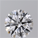 Del inventario de diamantes de laboratorio, 1.02 quilates, Redondo , Color E, claridad VS1 y certificado GIA