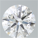 Lab Created Diamond 6.53 Carats, Round with Ideal Cut, G Color, VS2 Clarity and Certified by IGI