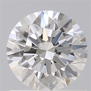 Picture of Lab Created Diamond 0.91 Carats, Round with Ideal Cut, D Color, VS1 Clarity and Certified by IGI