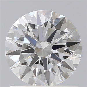Picture of Lab Created Diamond 1.08 Carats, Round with Ideal Cut, E Color, VS1 Clarity and Certified by IGI