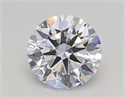 Del inventario de diamantes de laboratorio, 1.10 quilates, Redondo , Color D, claridad VVS2 y certificado GIA