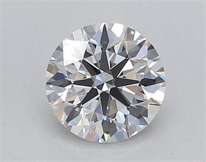 Picture of Lab Created Diamond 1.04 Carats, Round with Excellent Cut, E Color, VVS1 Clarity and Certified by GIA