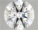 Lab Created Diamond 4.13 Carats, Round with ideal Cut, D Color, vs1 Clarity and Certified by IGI