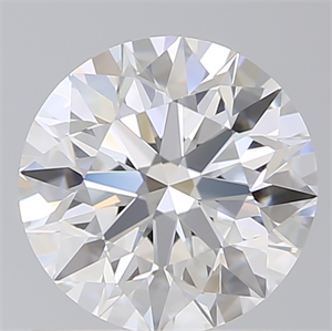 Picture of Lab Created Diamond 1.09 Carats, Round with Excellent Cut, D Color, VS1 Clarity and Certified by IGI