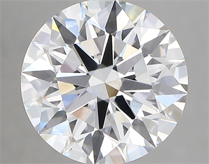 Picture of Lab Created Diamond 4.15 Carats, Round with ideal Cut, D Color, vs1 Clarity and Certified by IGI