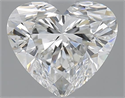 1.71 Carats, Heart G Color, VS2 Clarity and Certified by GIA