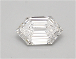 Picture of Lab Created Diamond 0.74 Carats, HEXAGON with  Cut, D Color, vvs2 Clarity and Certified by IGI