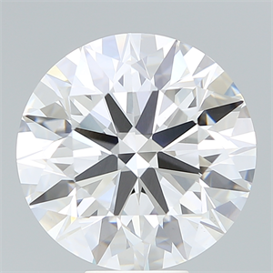 Picture of Lab Created Diamond 9.51 Carats, Round with Ideal Cut, F Color, VS1 Clarity and Certified by IGI
