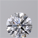 Del inventario de diamantes de laboratorio, 0.72 quilates, Redondo , Color E, claridad VS1 y certificado IGI