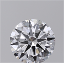 Lab Created Diamond 0.70 Carats, Round with Excellent Cut, D Color, VS1 Clarity and Certified by IGI