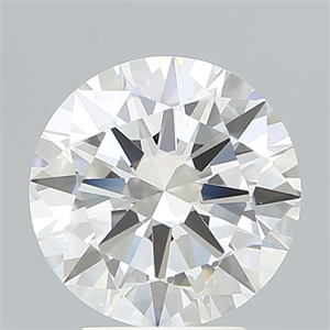 Picture of Lab Created Diamond 3.54 Carats, Round with Excellent Cut, E Color, VS1 Clarity and Certified by IGI