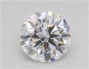 Lab Created Diamond 1.02 Carats, Round with Ideal Cut, E Color, VVS2 Clarity and Certified by IGI
