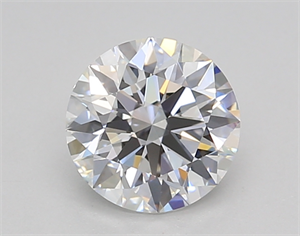 Picture of Lab Created Diamond 1.02 Carats, Round with Ideal Cut, E Color, VVS2 Clarity and Certified by IGI