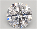 Lab Created Diamond 0.92 Carats, Round with excellent Cut, D Color, vvs2 Clarity and Certified by IGI