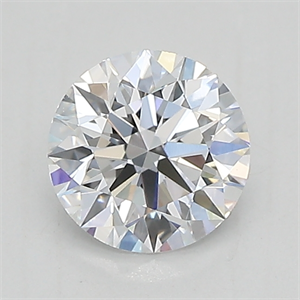 Picture of Lab Created Diamond 0.92 Carats, Round with ideal Cut, D Color, vvs2 Clarity and Certified by IGI
