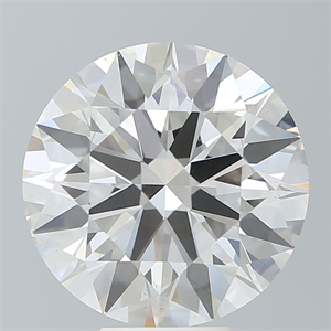 Picture of Lab Created Diamond 8.42 Carats, Round with Ideal Cut, G Color, VS2 Clarity and Certified by IGI