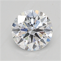 Del inventario de diamantes de laboratorio, 0.90 quilates, Redondo , Color D, claridad vvs2 y certificado IGI
