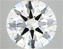 Del inventario de diamantes de laboratorio, 7.03 quilates, Redondo , Color G, claridad vvs2 y certificado GIA