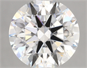 Lab Created Diamond 4.14 Carats, Round with ideal Cut, D Color, vs1 Clarity and Certified by IGI