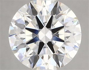 Picture of Lab Created Diamond 4.38 Carats, Round with ideal Cut, D Color, vvs2 Clarity and Certified by IGI