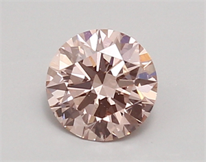 Picture of Lab Created Diamond 0.78 Carats, Round with ideal Cut, INTENSE  PINK Color, vs2 Clarity and Certified by IGI