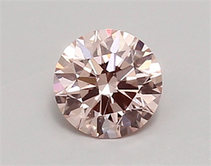 Picture of Lab Created Diamond 0.70 Carats, Round with ideal Cut, INTENSE  PINK Color, vs2 Clarity and Certified by IGI