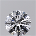 Del inventario de diamantes de laboratorio, 0.70 quilates, Redondo , Color D, claridad VS2 y certificado IGI