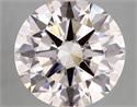 Del inventario de diamantes de laboratorio, 5.06 quilates, Redondo , Color LIGHT  PINK, claridad vs1 y certificado IGI