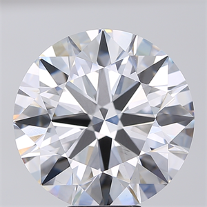 Picture of Lab Created Diamond 10.05 Carats, Round with Ideal Cut, E Color, VS1 Clarity and Certified by IGI