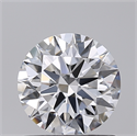 Del inventario de diamantes de laboratorio, 1.02 quilates, Redondo , Color E, claridad VVS2 y certificado IGI